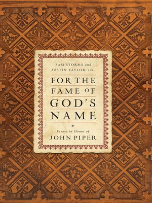 cover image of For the Fame of God's Name